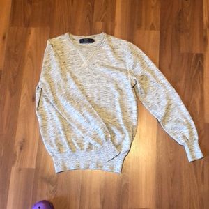 Salt and pepper long sleeve, lightly worn